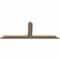 Ekena Millwork Portland Smooth Timber Gable Bracket, Douglas Fir, 48"W x 18"H x 1 1/2"D x 3 1/2"F, 9/12 Pitch GBW048X18X0204POR00SDF - alternate 4